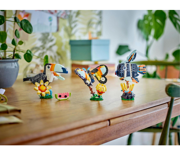LEGO Creator 31173 Dzikie zwierzęta: tropikalny tukan - 1331702 - zdjęcie 12